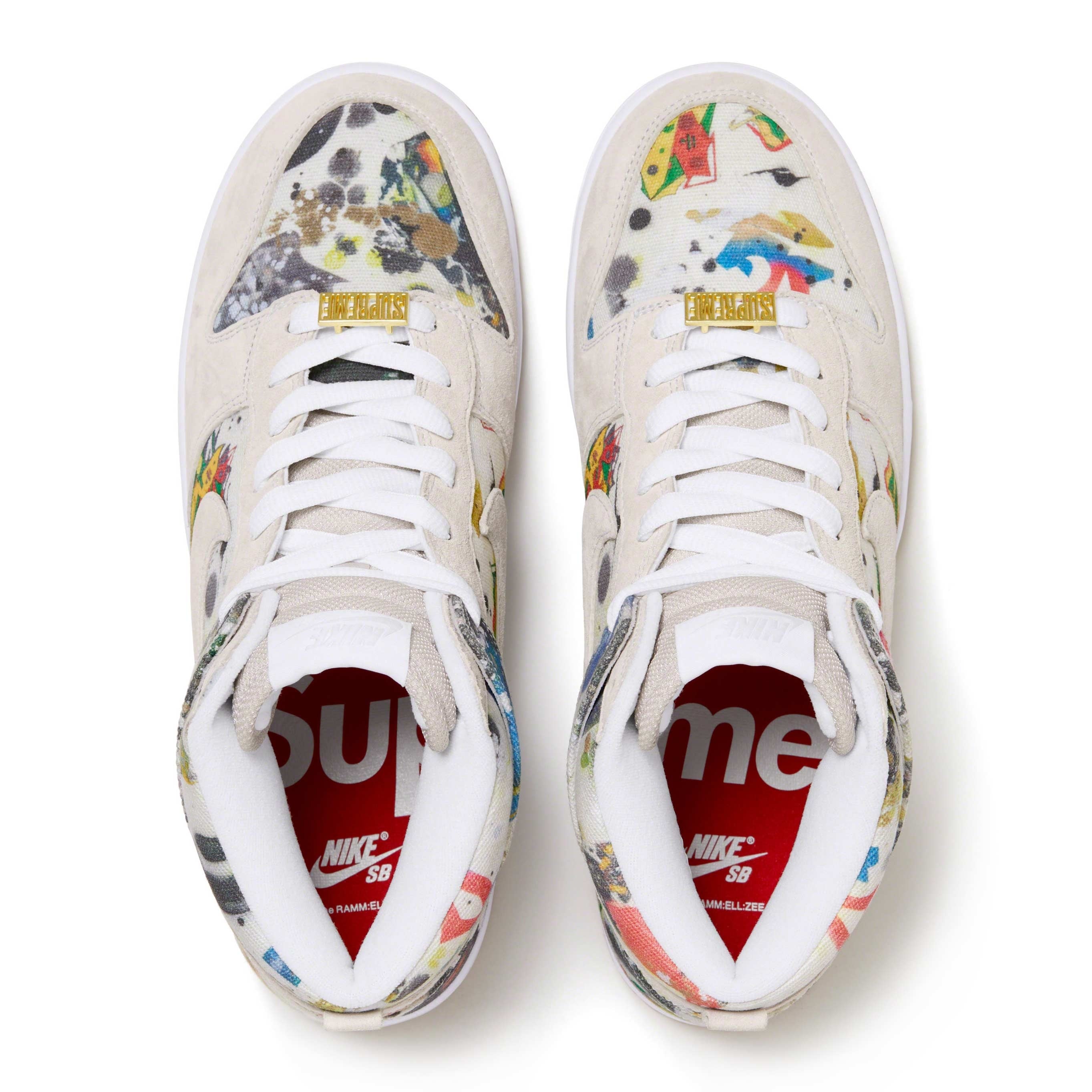 Supreme®/Nike SB® Rammellzee Dunk High view 2